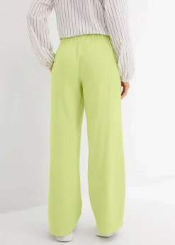 bonprix Bekleidung·Kleider|Hosen^Marlenehose aus fließender Viskose mintgrün