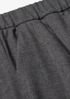 bonprix Hosen|Nachhaltigere Materialien^Marlene-Hose in Wolloptik anthrazit meliert meliert