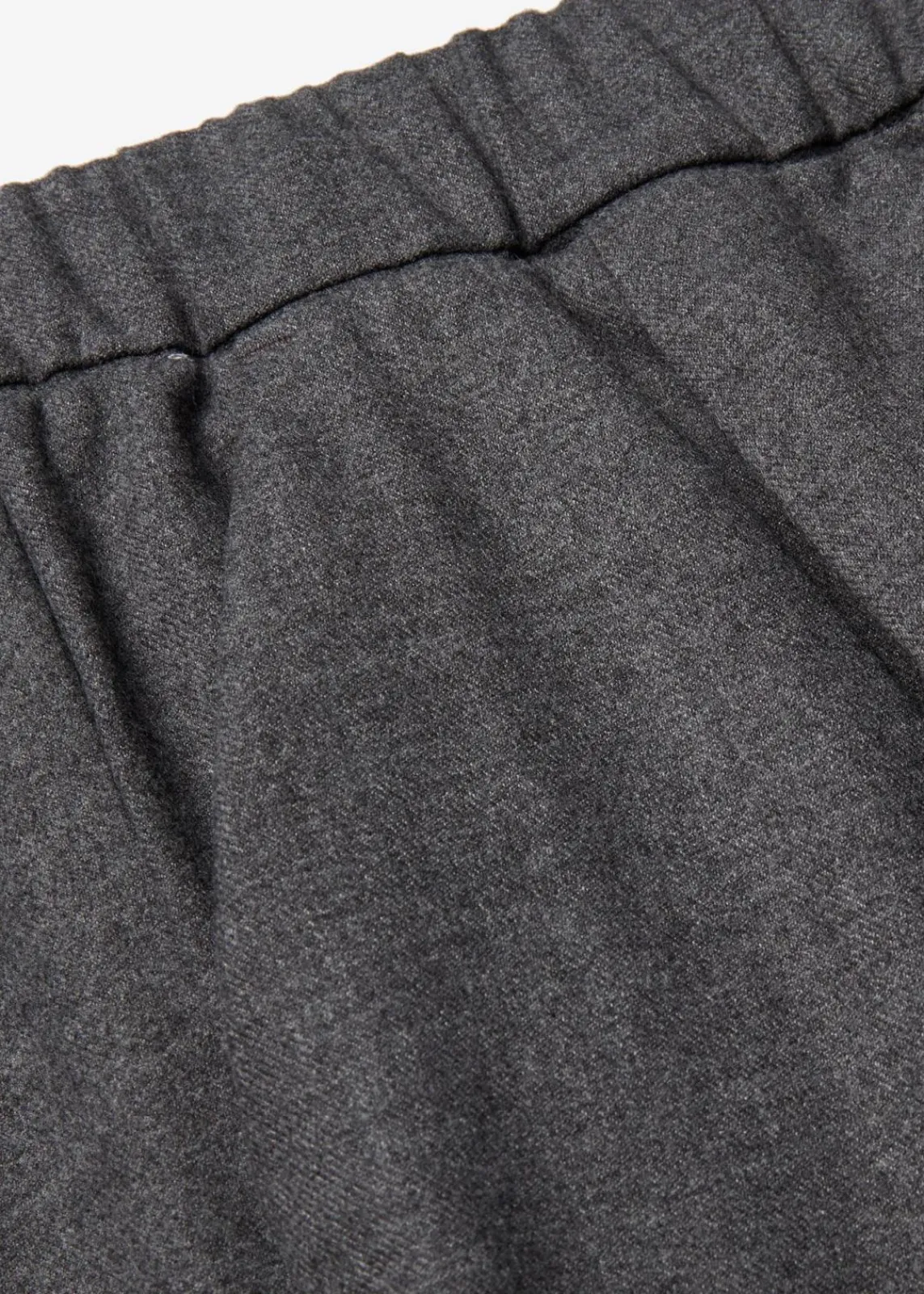 bonprix Hosen|Nachhaltigere Materialien^Marlene-Hose in Wolloptik anthrazit meliert meliert