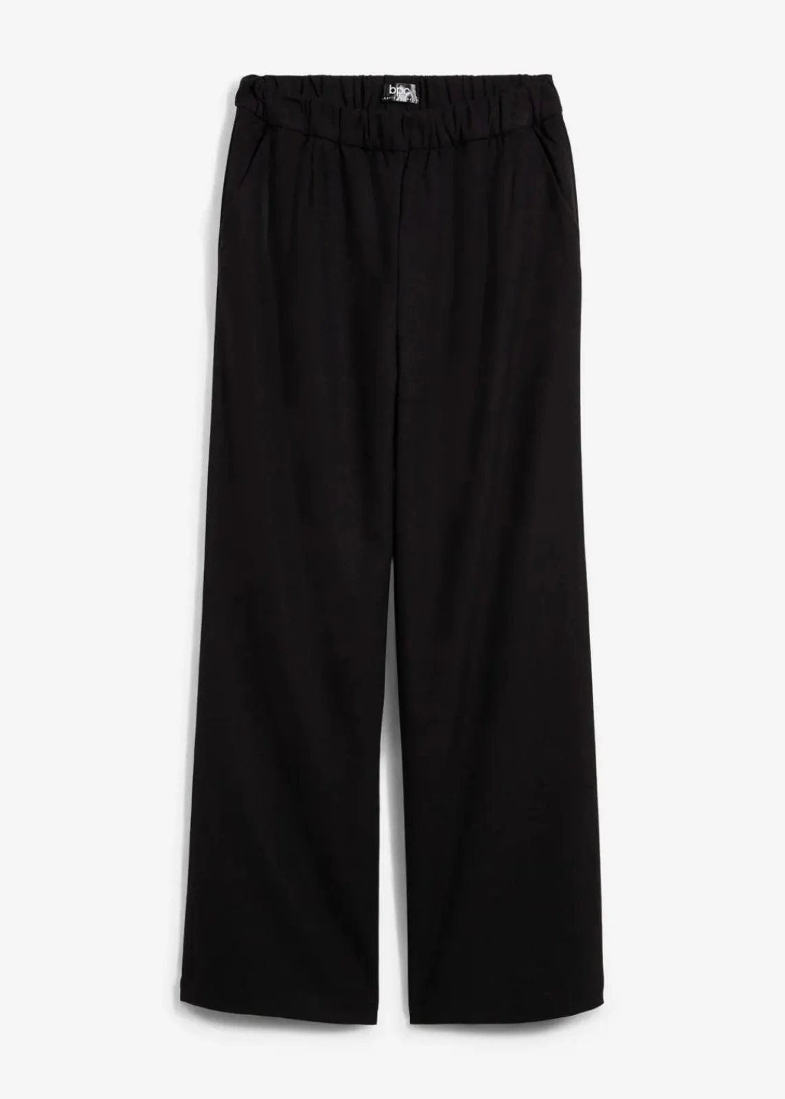 bonprix Bekleidung·Kleider|Nachhaltigere Materialien^Marlene-Hose in Wolloptik schwarz