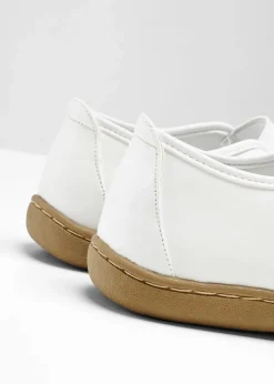 bonprix Schuhe & Accessoires In Spezialgrößen·Schuhe In Übergröße|Schuhe & Accessoires In Spezialgrößen·Elastischer Schaft^Mary-Janes weiß