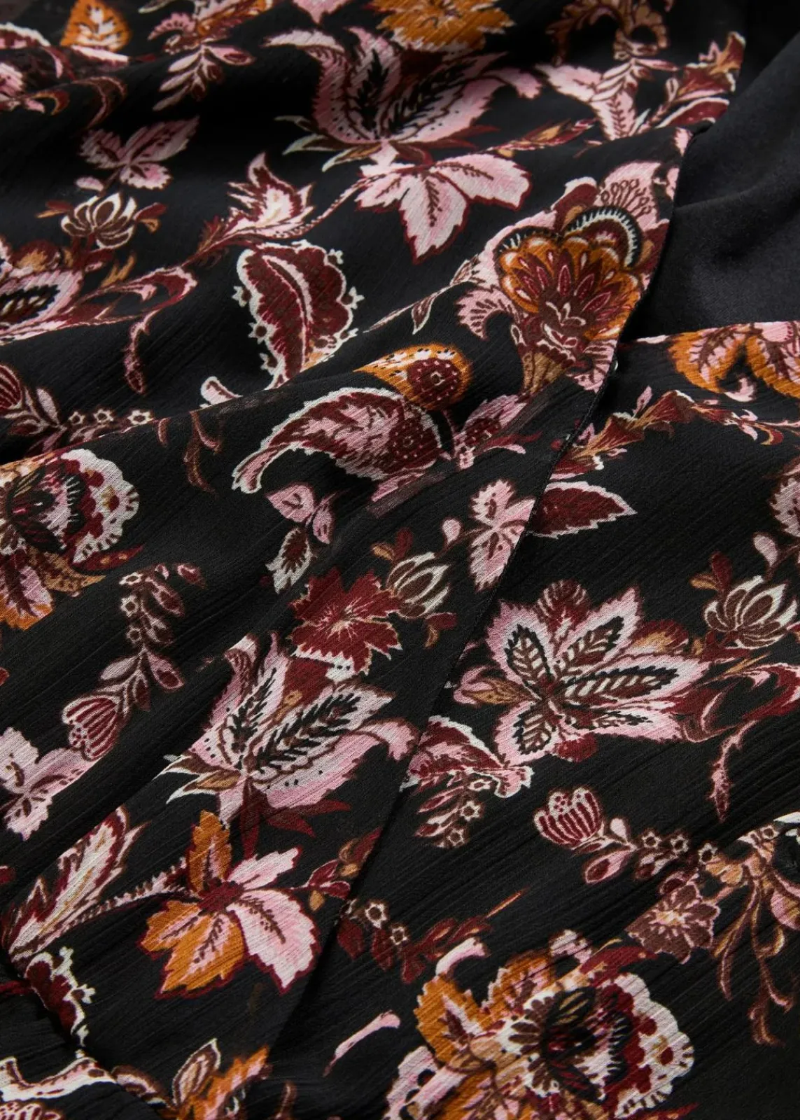 bonprix Kleider|Bekleidung·Pullover & Strickjacken^Maxikleid schwarz floral