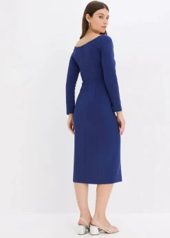 bonprix Bekleidung·Pullover & Strickjacken|Festliche Mode^Maxikleid mitternachtsblau