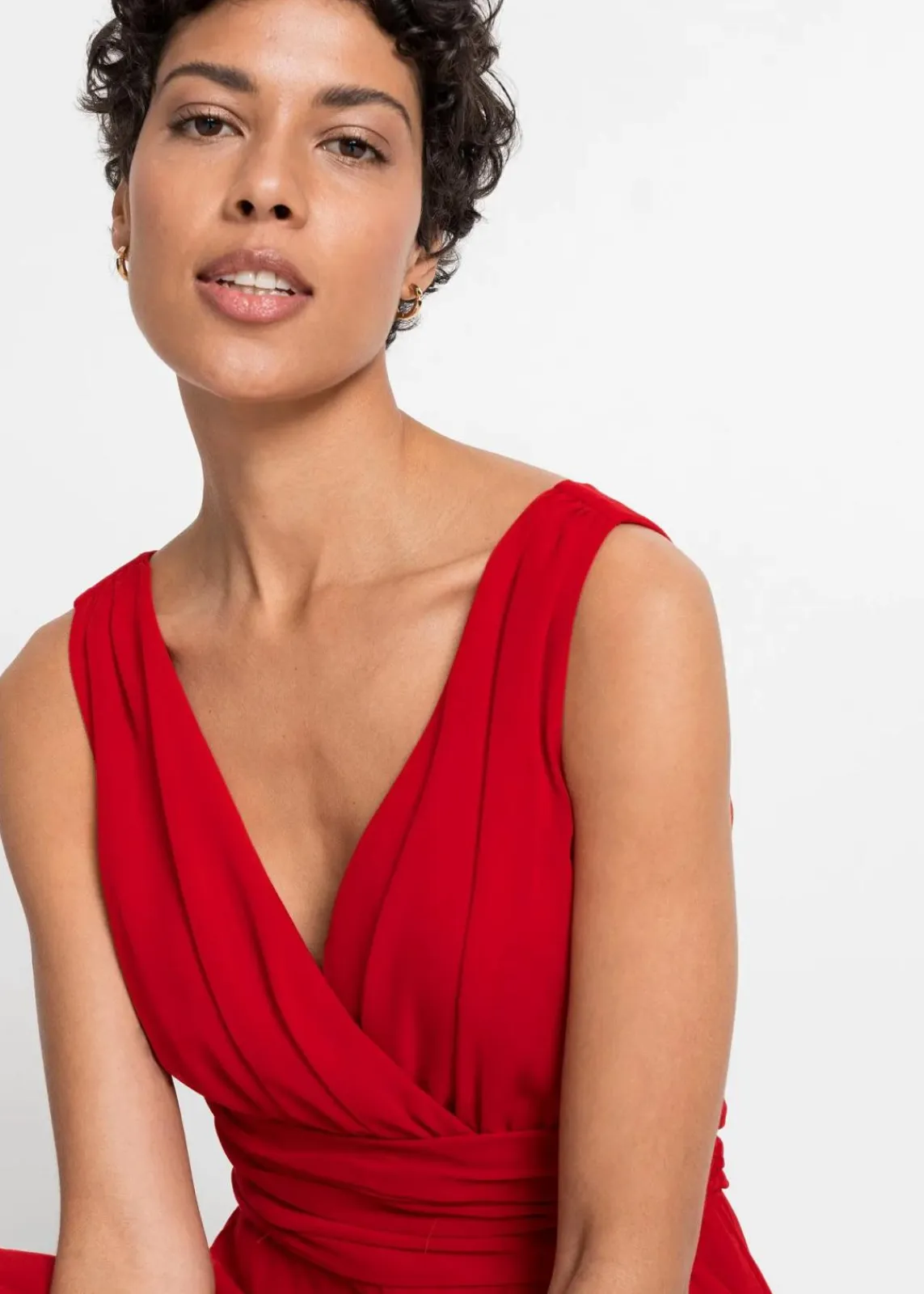 bonprix Festliche Mode|Nachhaltigere Materialien^Maxikleid rot