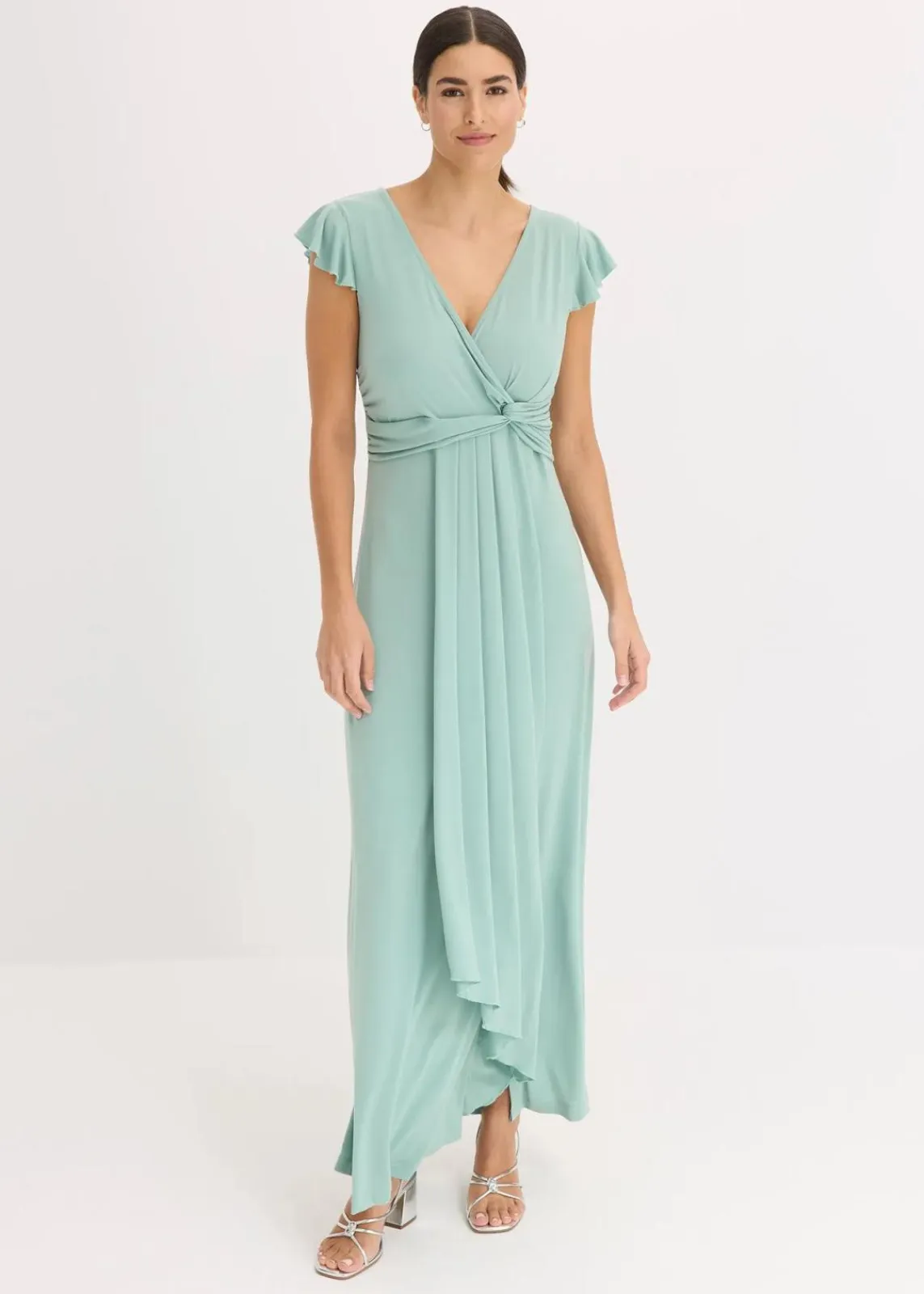 bonprix Kleider|Festliche Mode^Maxikleid pastellgrün