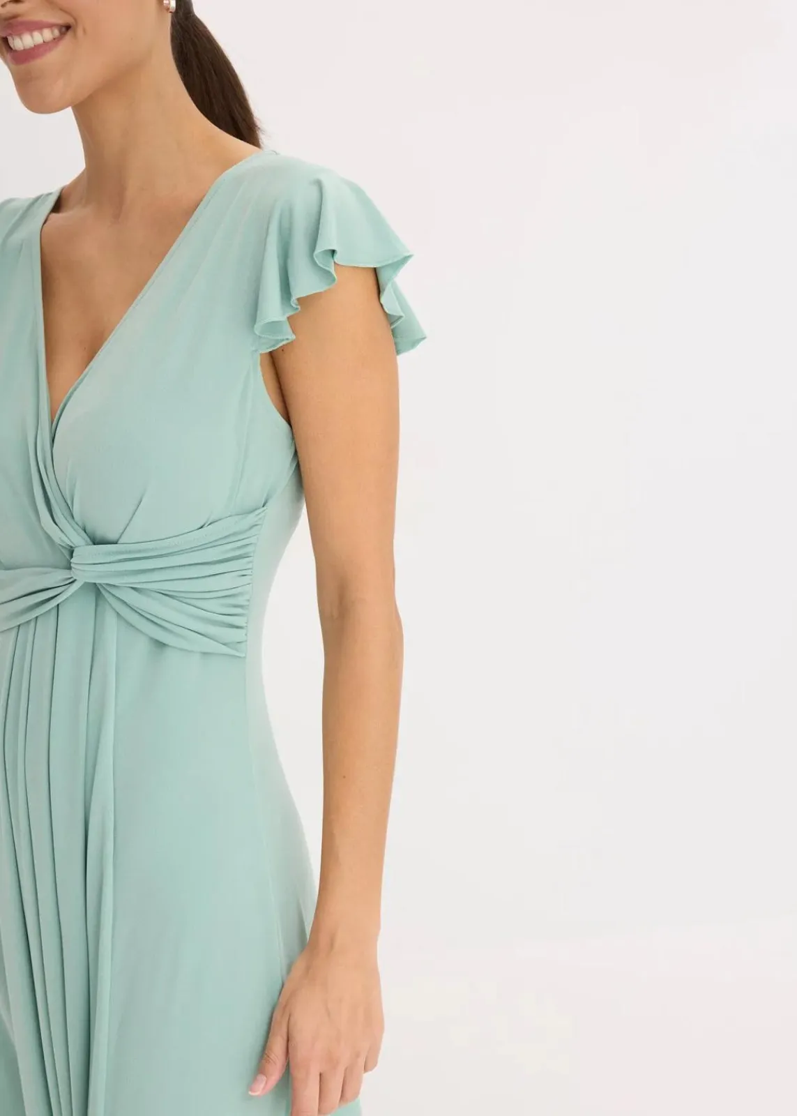 bonprix Kleider|Festliche Mode^Maxikleid pastellgrün