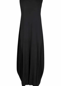 bonprix Nachhaltigere Materialien|Kleider^Maxikleid aus Jerseystoff, extra weit schwarz