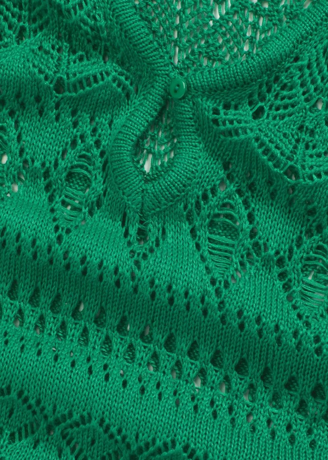 bonprix Bekleidung·Pullover & Strickjacken|Kleider^Maxikleid in Häkeloptik edelsteingrün