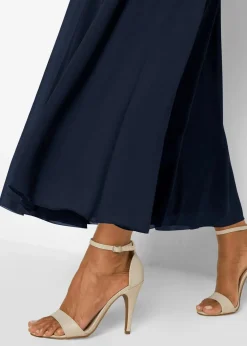bonprix Kleider|Festliche Mode^Maxikleid mit Spitze dunkelblau
