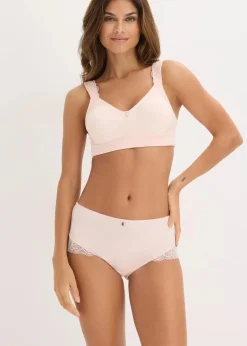 bonprix Wäsche·Dessous|Wäsche·Höschen^Maxipanty aus weicher Mikrofaser seidenrosa