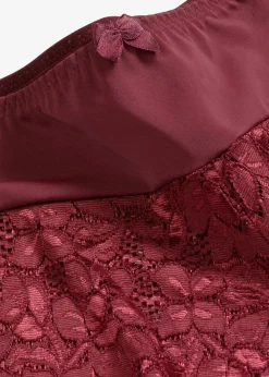 bonprix Nachhaltigere Materialien|Höschen^Maxipanty mit Spitze beere