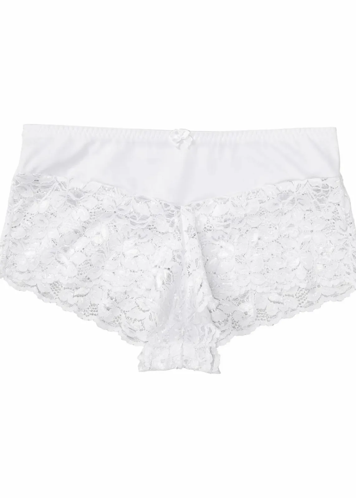 bonprix Nachhaltigere Materialien|Höschen^Maxipanty mit Spitze weiß