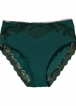 bonprix Wäsche·Dessous|Wäsche·Höschen^Maxislip tiefgrün