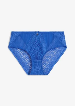 bonprix Nachhaltigere Materialien|Dessous^Maxislip mit filigraner Spitze edelsteinblau