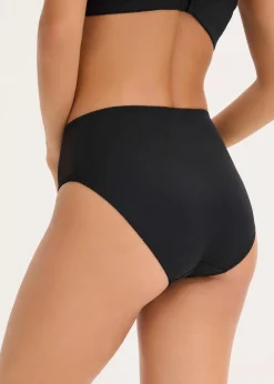 bonprix Nachhaltigere Materialien|Dessous^Maxislip mit Stickerei schwarz