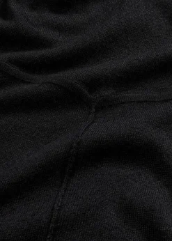 bonprix Bekleidung·Umstandsmode|Bekleidung·Pullover & Strickjacken^Maxi-Strickkleid aus Viskose-Mix schwarz