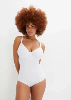 bonprix Große Cups D-H|Shapewear^Medium Shape Body weiss