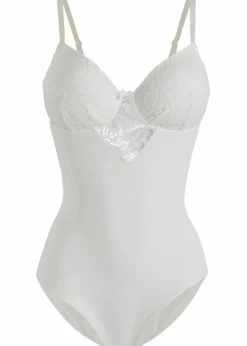 bonprix Wäsche·Bodies|Wäsche·Shapewear^Medium Shape Body wollweiß