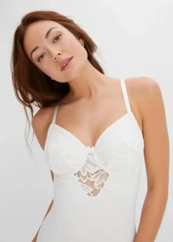 bonprix Wäsche·Bodies|Wäsche·Shapewear^Medium Shape Body wollweiß