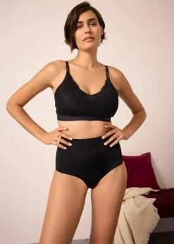 bonprix Wäsche·Basics|Wäsche·Shapewear^Medium Shape Panty (3er Pack) schwarz
