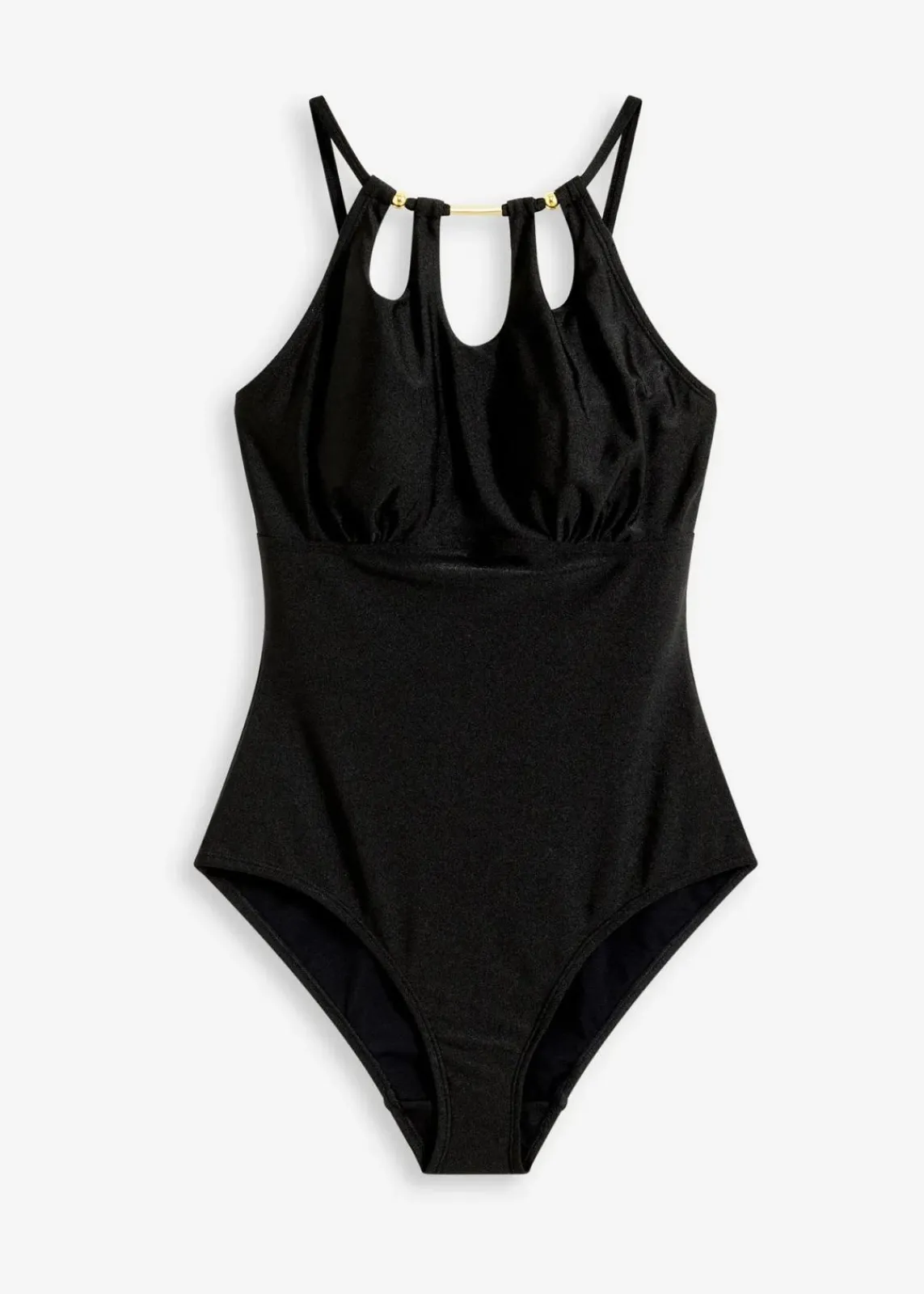 bonprix Nachhaltigere Materialien|Shapewear^Medium Shape-Badeanzug schwarz
