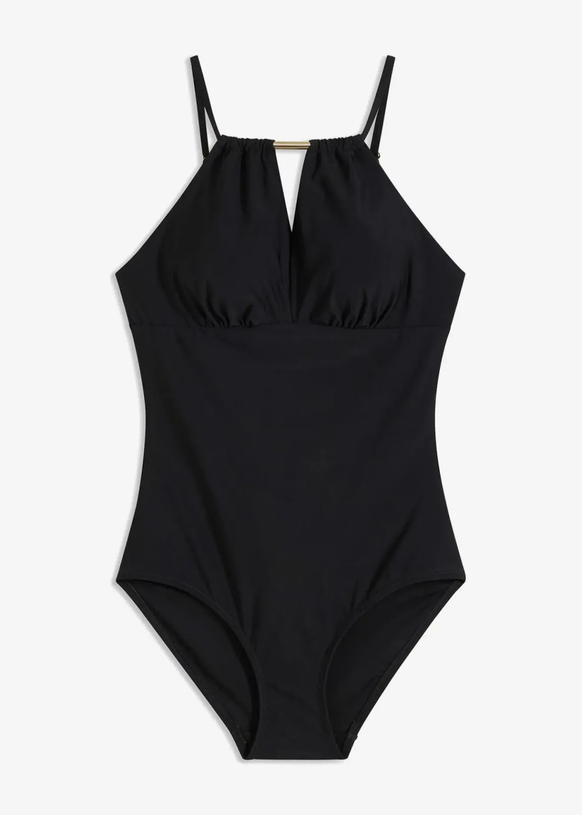 bonprix Nachhaltigere Materialien|Shapewear^Medium Shape-Badeanzug schwarz