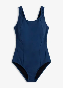 bonprix Nachhaltigere Materialien|Bademode·Badeanzüge^Medium Shape-Badeanzug tiefblau