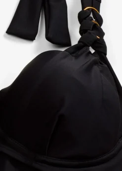 bonprix Nachhaltigere Materialien|Shapewear^Medium Shape-Badeanzug mit Bügel schwarz