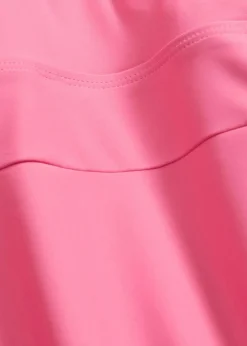 bonprix Nachhaltigere Materialien|Shapewear^Medium Shape-Badeanzug mit eckigem Ausschnitt beere
