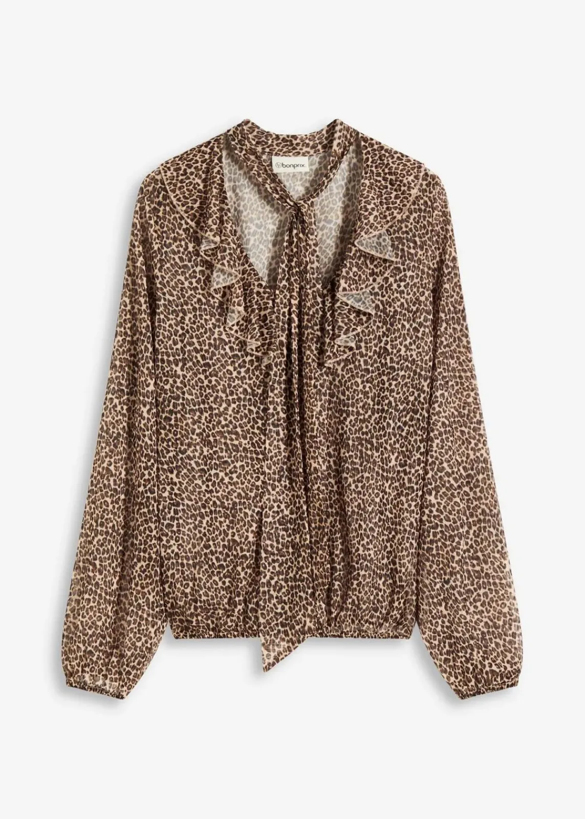 bonprix Shirts & Tops^Mesh-Shirt beige leo bedruckt