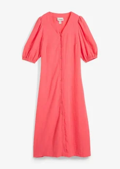 bonprix Bekleidung·Pullover & Strickjacken|Kleider^Midi-Kleid paradiespink
