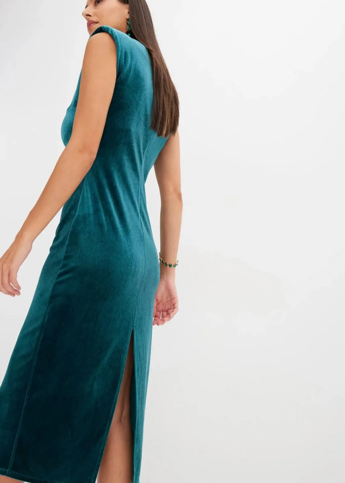 bonprix Kleider^Midikleid brillantgrün