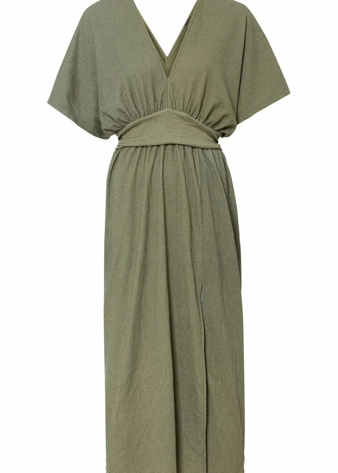 bonprix Bekleidung·Pullover & Strickjacken|Kleider^Midikleid oliv