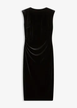 bonprix Kleider^Midikleid schwarz