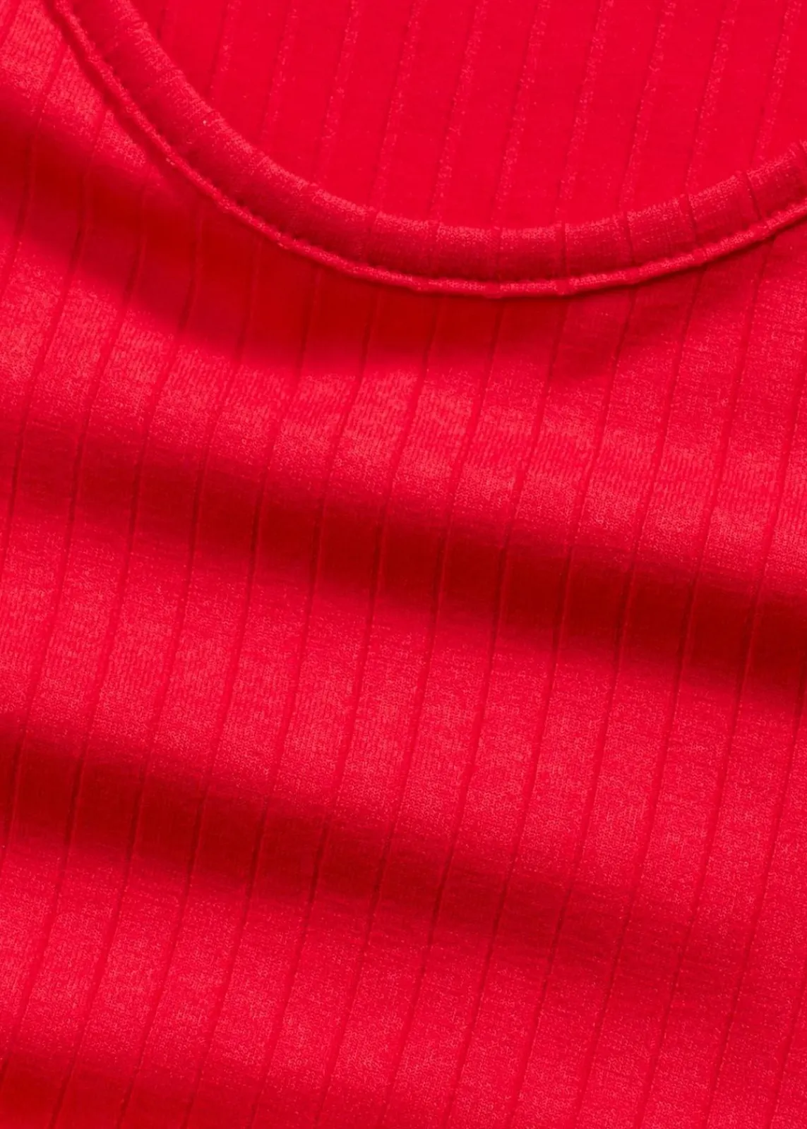 bonprix Kleider|Bekleidung·Pullover & Strickjacken^Midikleid aus weicher Rippe tiefrot