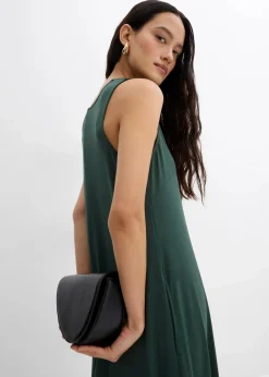 bonprix Kleider^Midikleid in A-Linie schattengrün