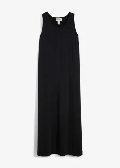 bonprix Kleider^Midikleid in A-Linie schwarz