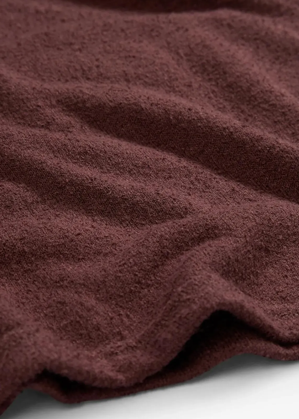 bonprix Kleider|Bekleidung·Pullover & Strickjacken^Midikleid in Strickoptik terrabraun