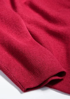 bonprix Bekleidung·Umstandsmode|Bekleidung·Jeans^Milano Rib Pullover mit Rundhals beerenpink