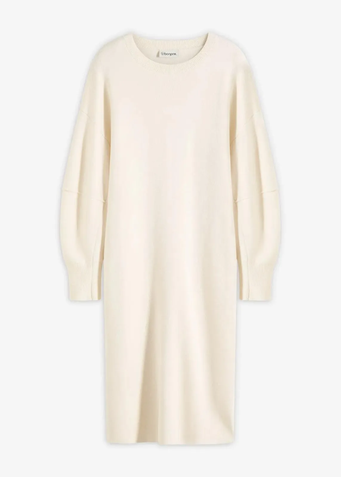 bonprix Bekleidung·Umstandsmode|Bekleidung·Pullover & Strickjacken^Milano Strickkleid perlweiß