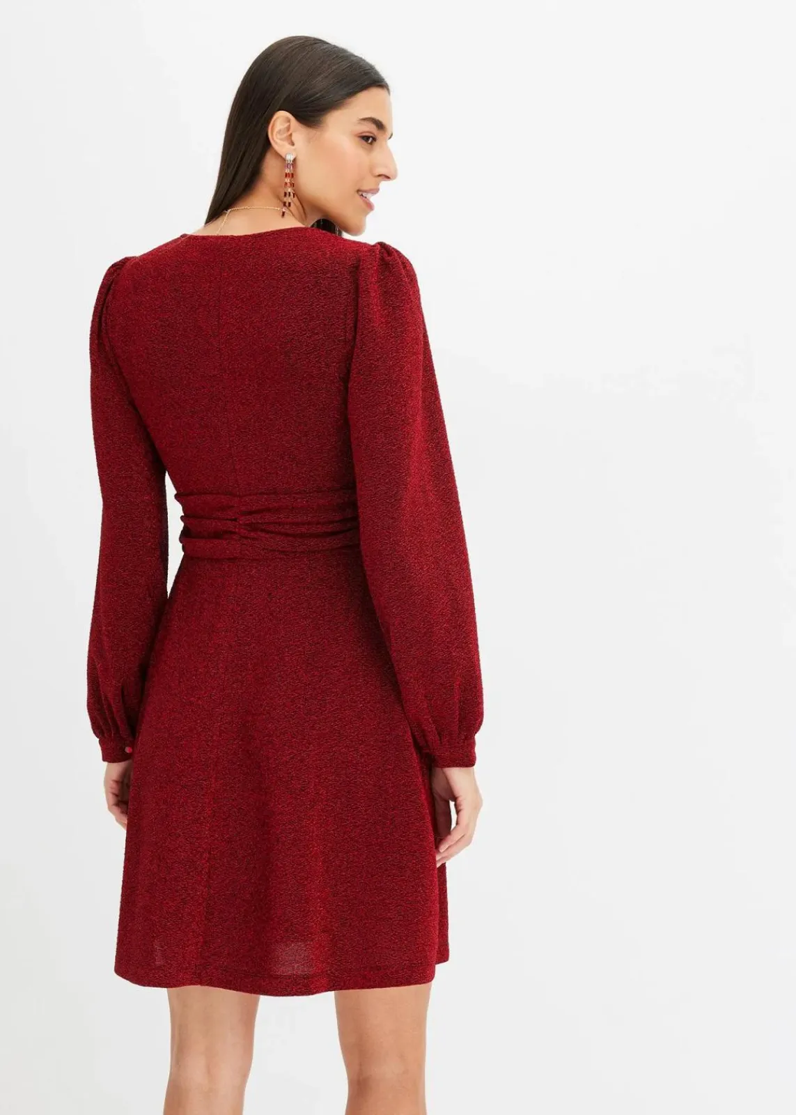 bonprix Kleider|Bekleidung·Pullover & Strickjacken^Minikleid erdbeere