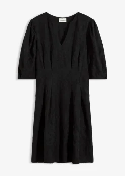 bonprix Bekleidung·Pullover & Strickjacken|Kleider^Minikleid schwarz