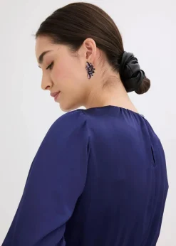 bonprix Nachhaltigere Materialien|Kleider^Minikleid dunkelblau