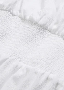 bonprix Bekleidung·Pullover & Strickjacken|Kleider^Minikleid weiß