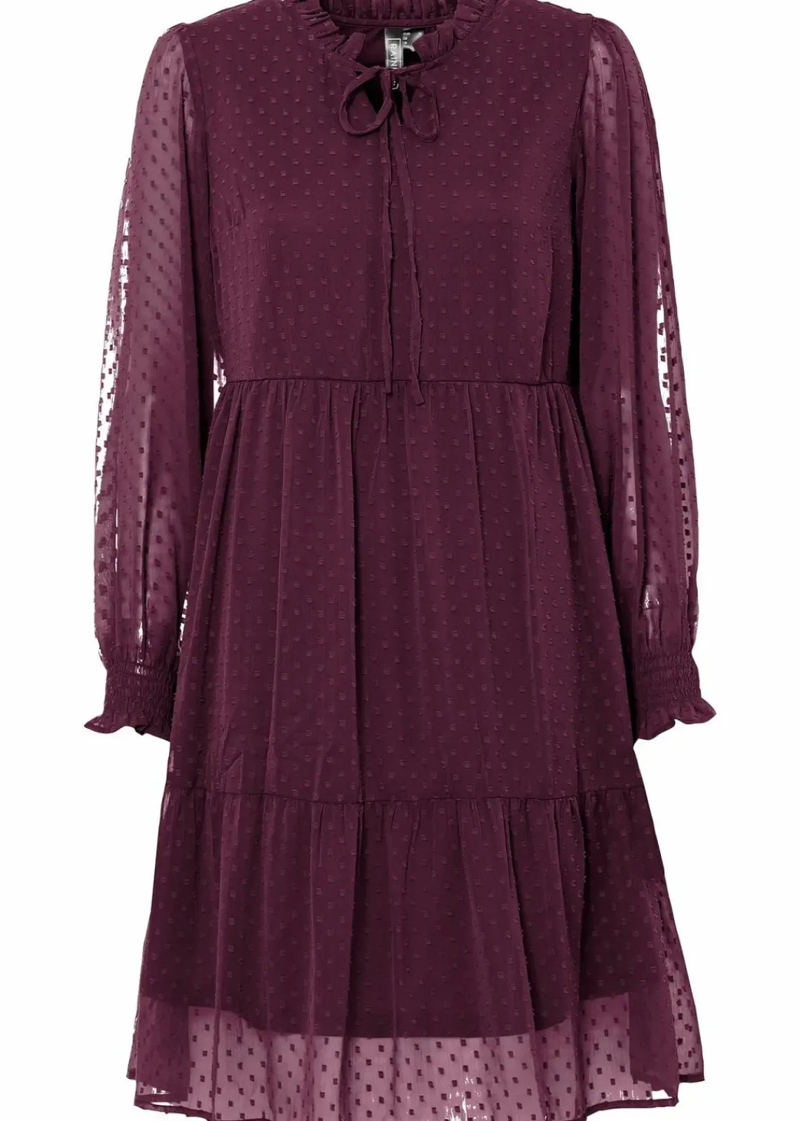 bonprix Kleider|Bekleidung·Pullover & Strickjacken^Minikleid weinrot