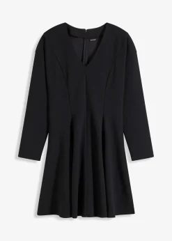 bonprix Bekleidung·Pullover & Strickjacken|Kleider^Minikleid schwarz