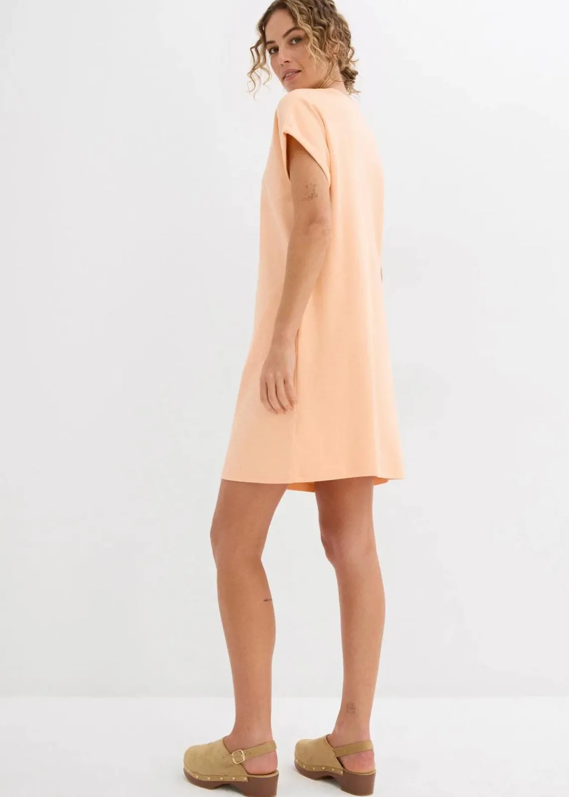 bonprix Bekleidung·Röcke|Basics^Minikleid aus fester Interlock-Qualität mit Taschen melba