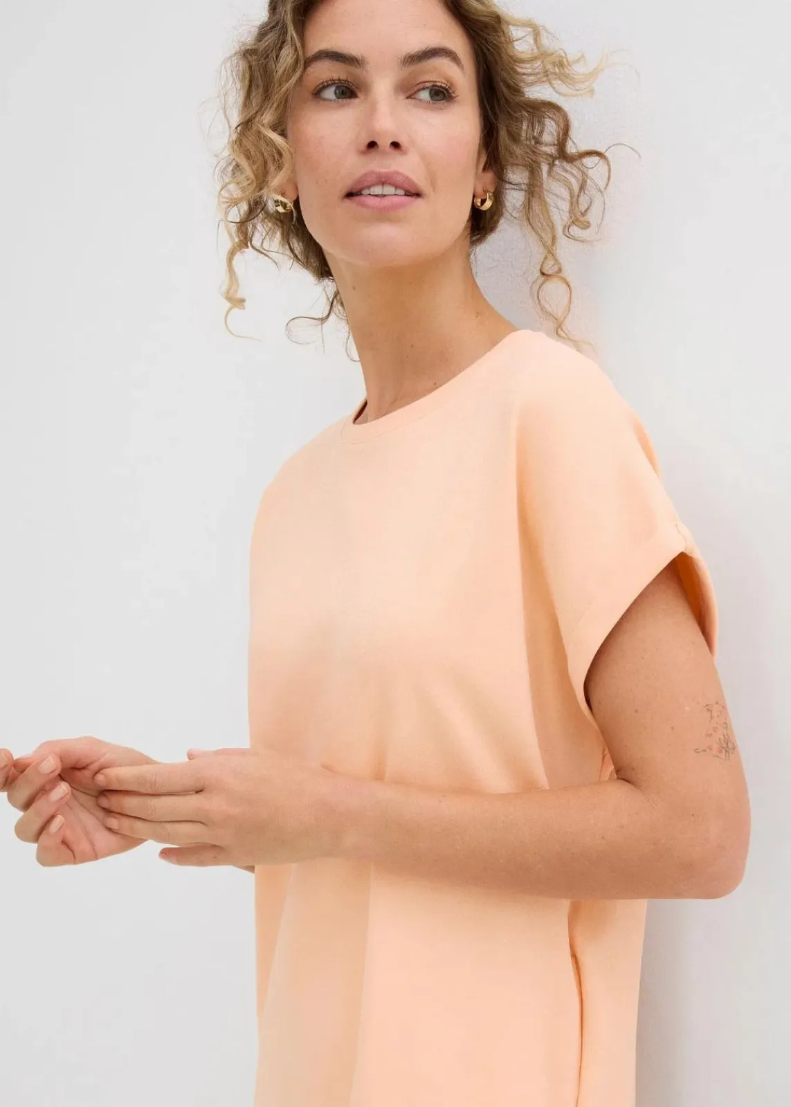 bonprix Bekleidung·Röcke|Basics^Minikleid aus fester Interlock-Qualität mit Taschen melba