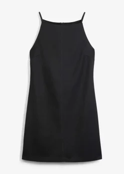 bonprix Kleider|Bekleidung·Pullover & Strickjacken^Minikleid aus fließendem Scuba schwarz