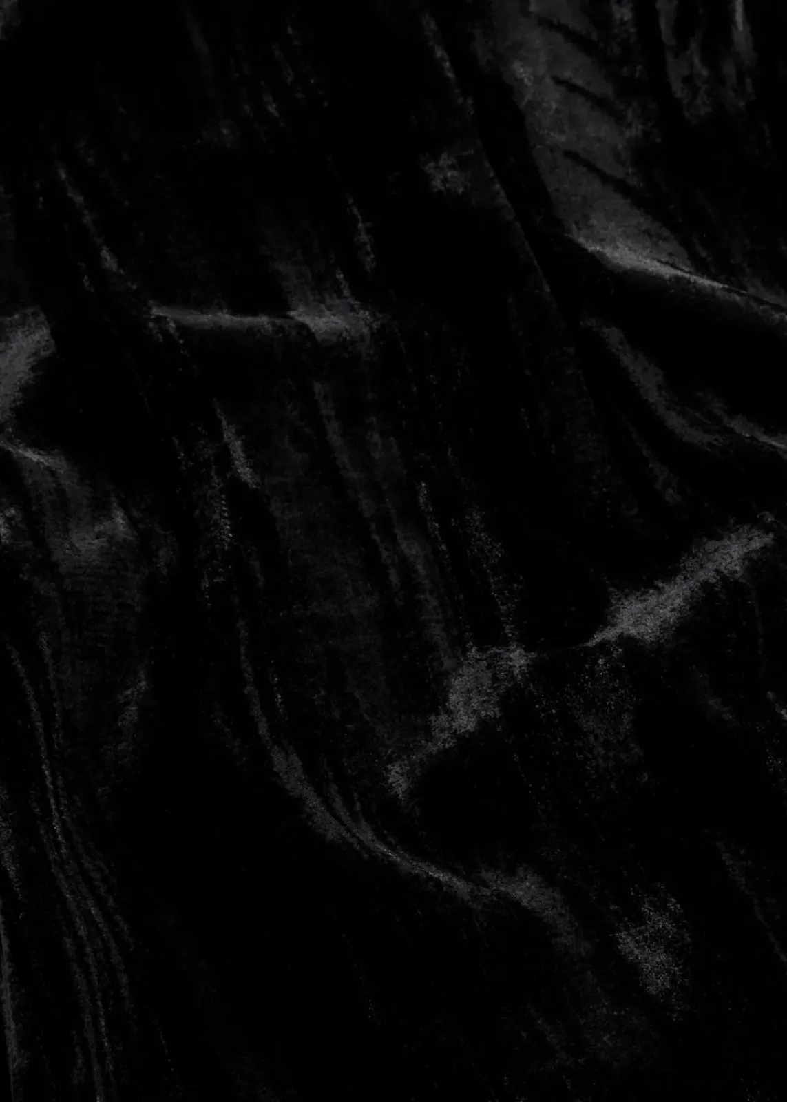 bonprix Bekleidung·Pullover & Strickjacken|Kleider^Minikleid aus Samt schwarz